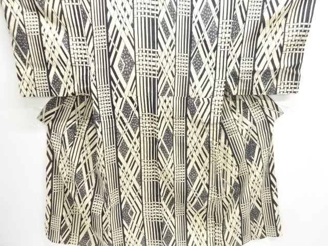 JAPANESE KIMONO FOR MEN / YUKATA / BAMBOO BASKET 